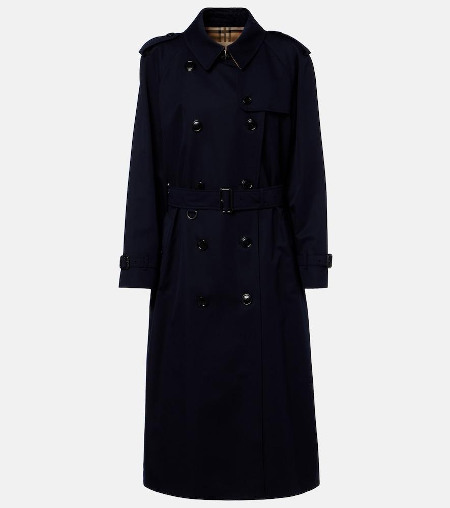 burberry cotton gabardine trench coat