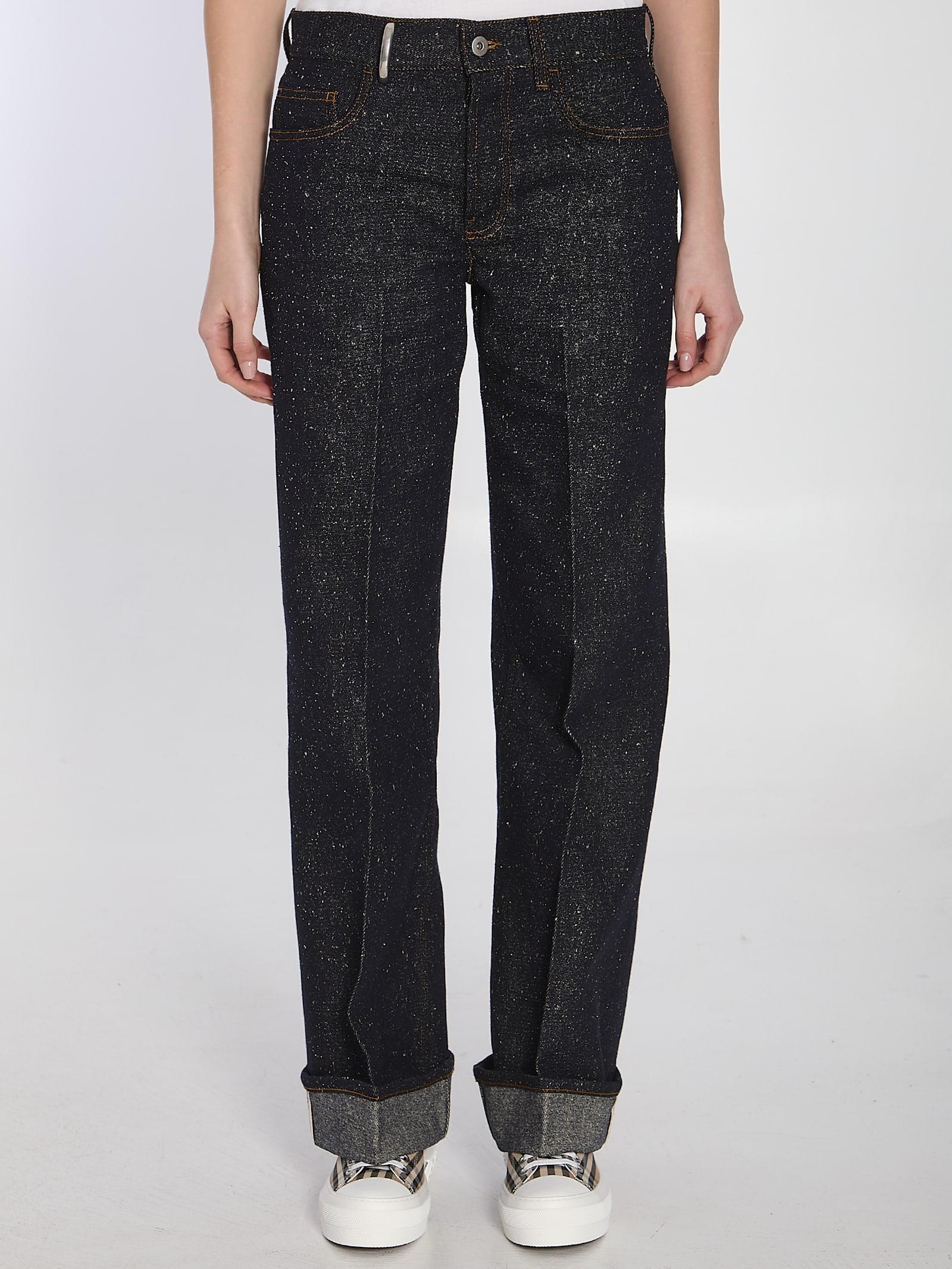 burberry dark blue denim jeans