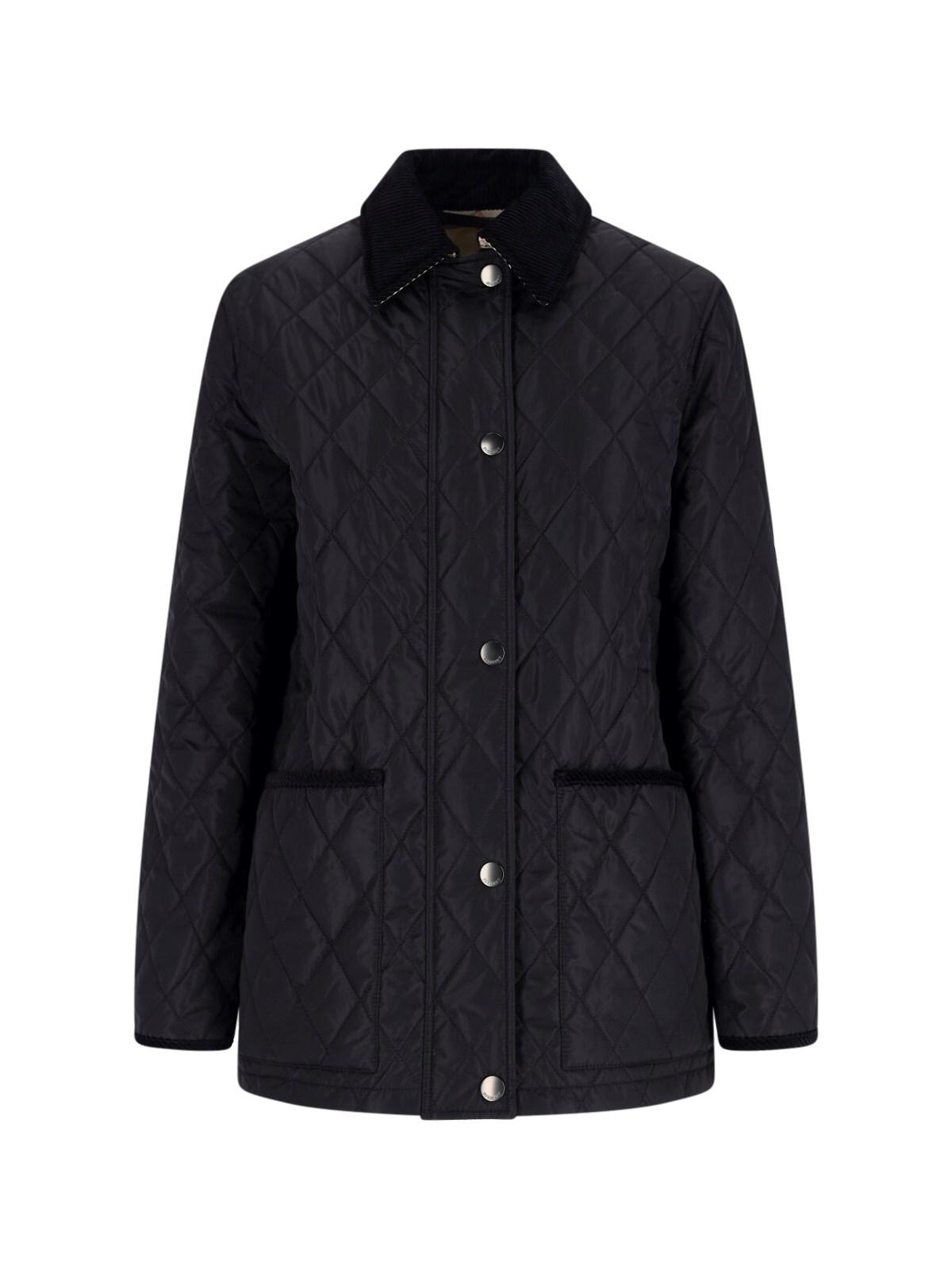 burberry diamond quilted jacket