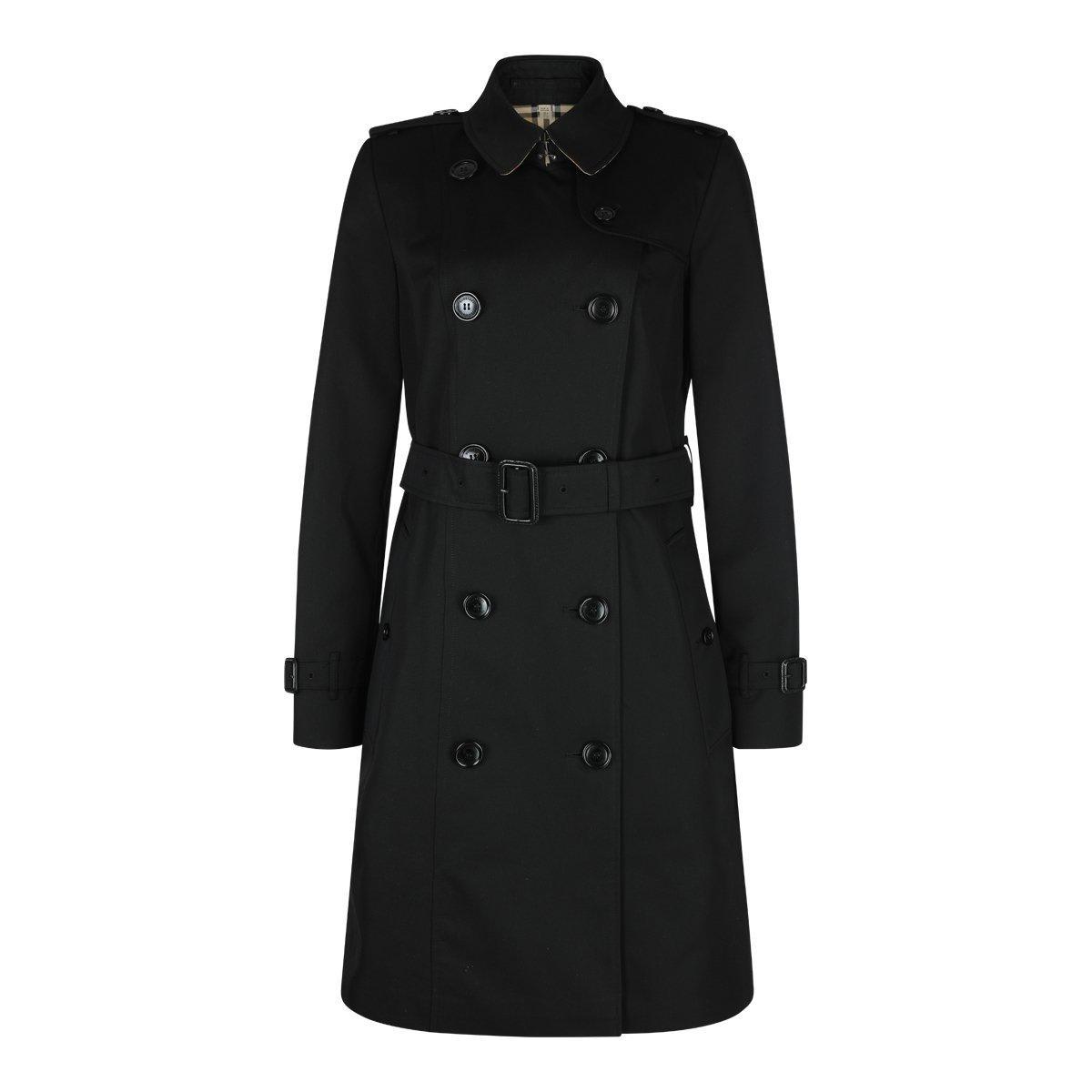 burberry double breasted belted trench coat