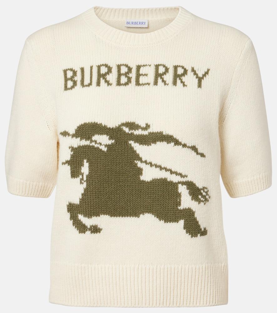 burberry ekd wool and cashmere sweater