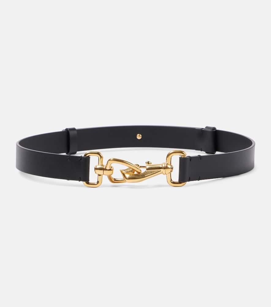 burberry equestrian leather belt