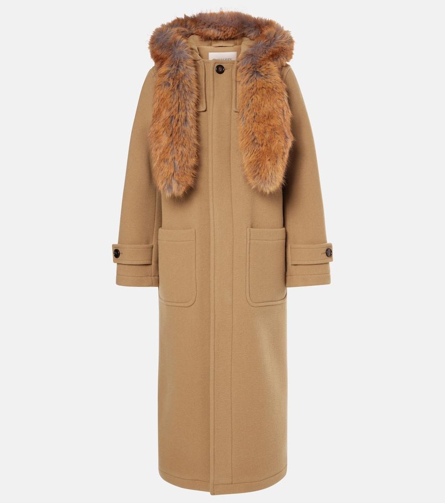 burberry faux fur