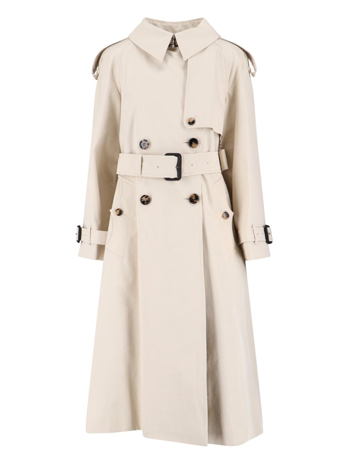 burberry fitzrovia double-breasted trench coat
