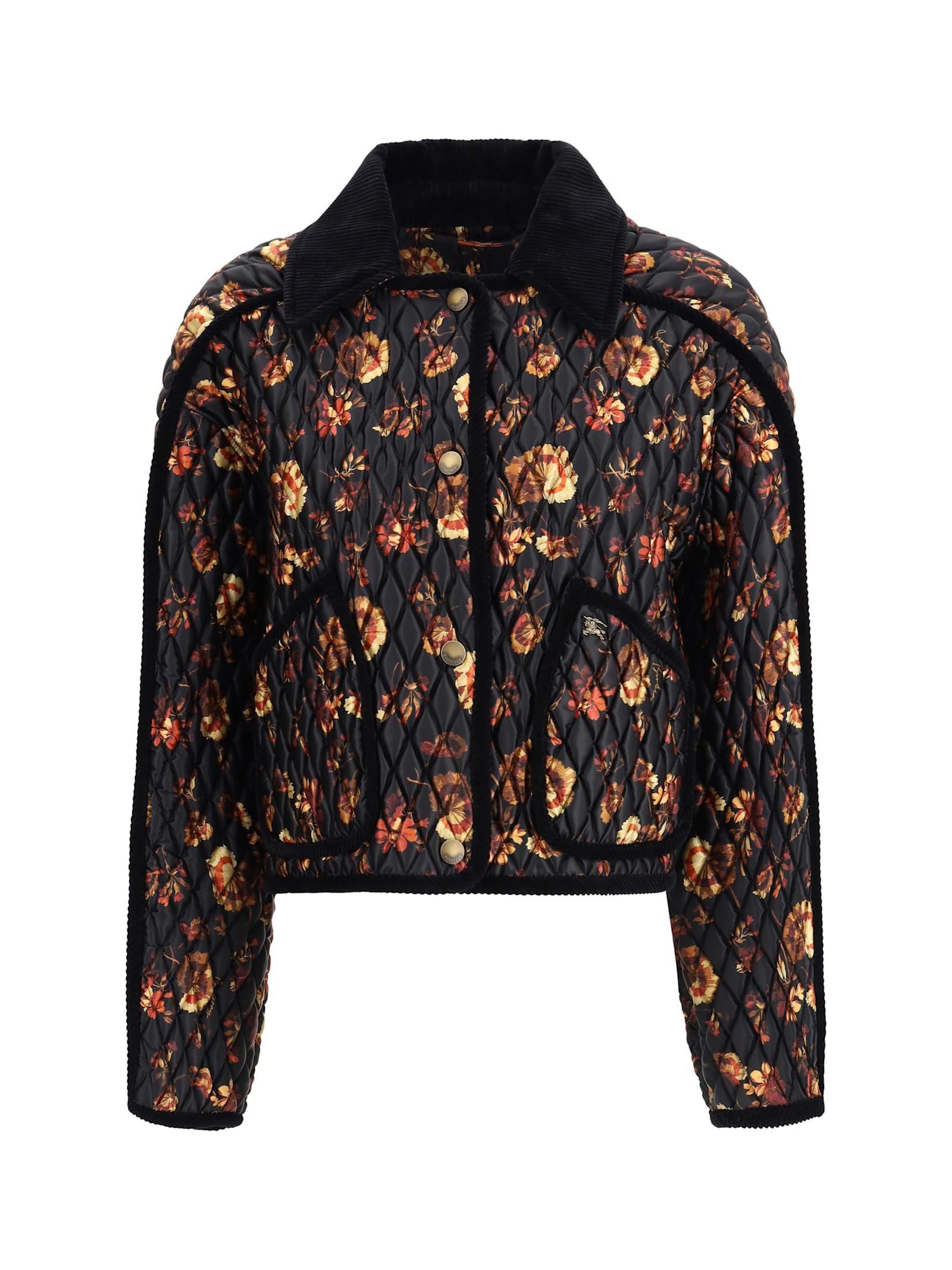 burberry floriston quilted jacket