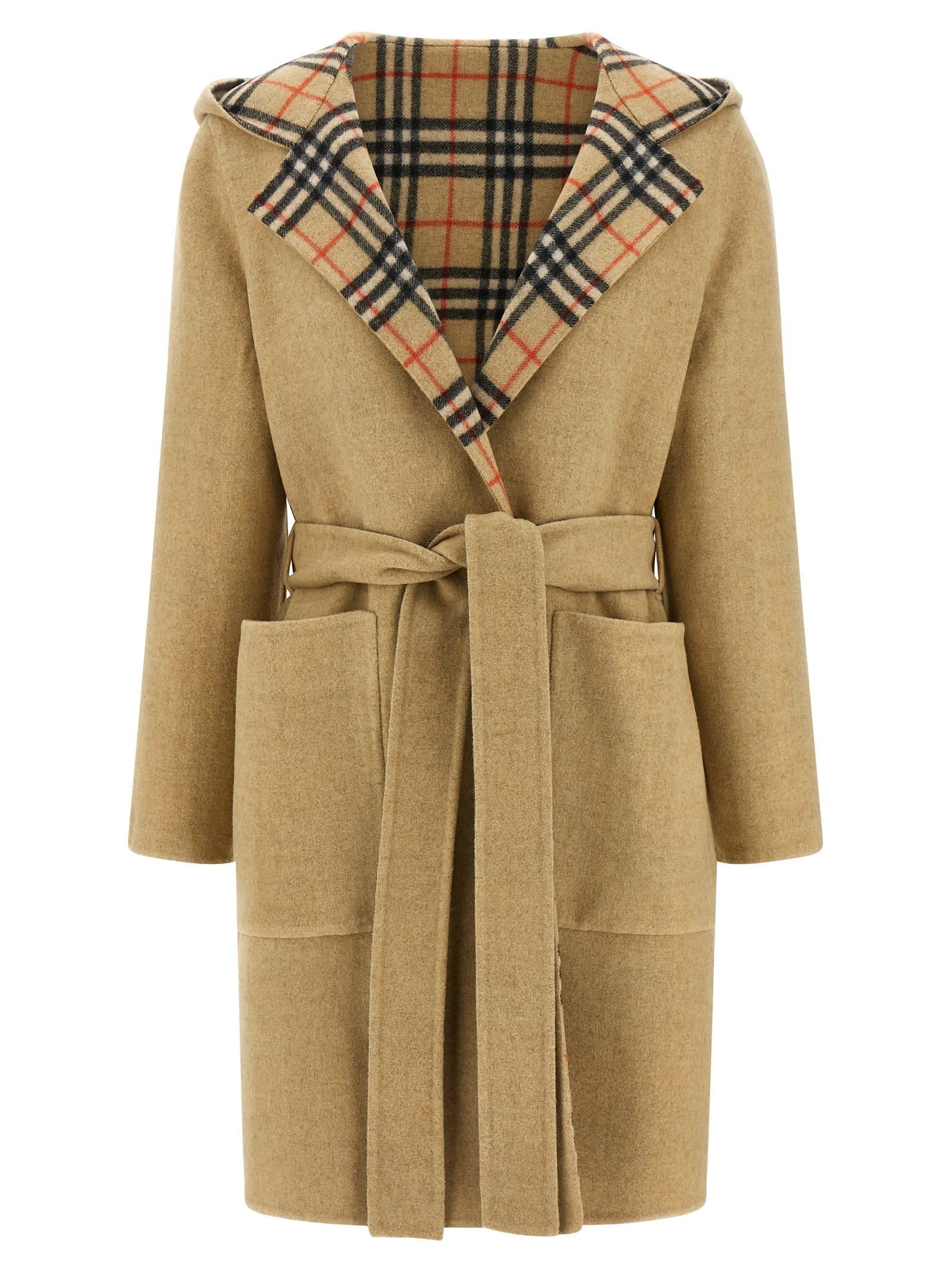burberry hampshire reversible coat