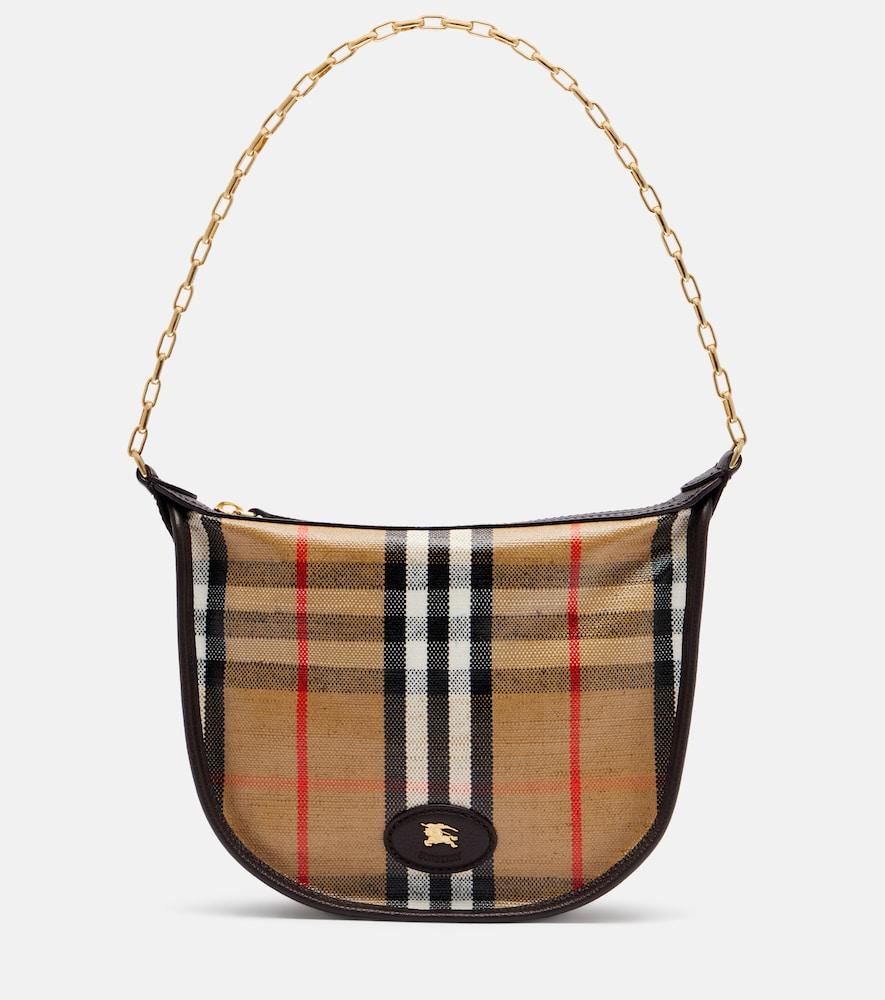 burberry highlands burberry check mini shoulder bag