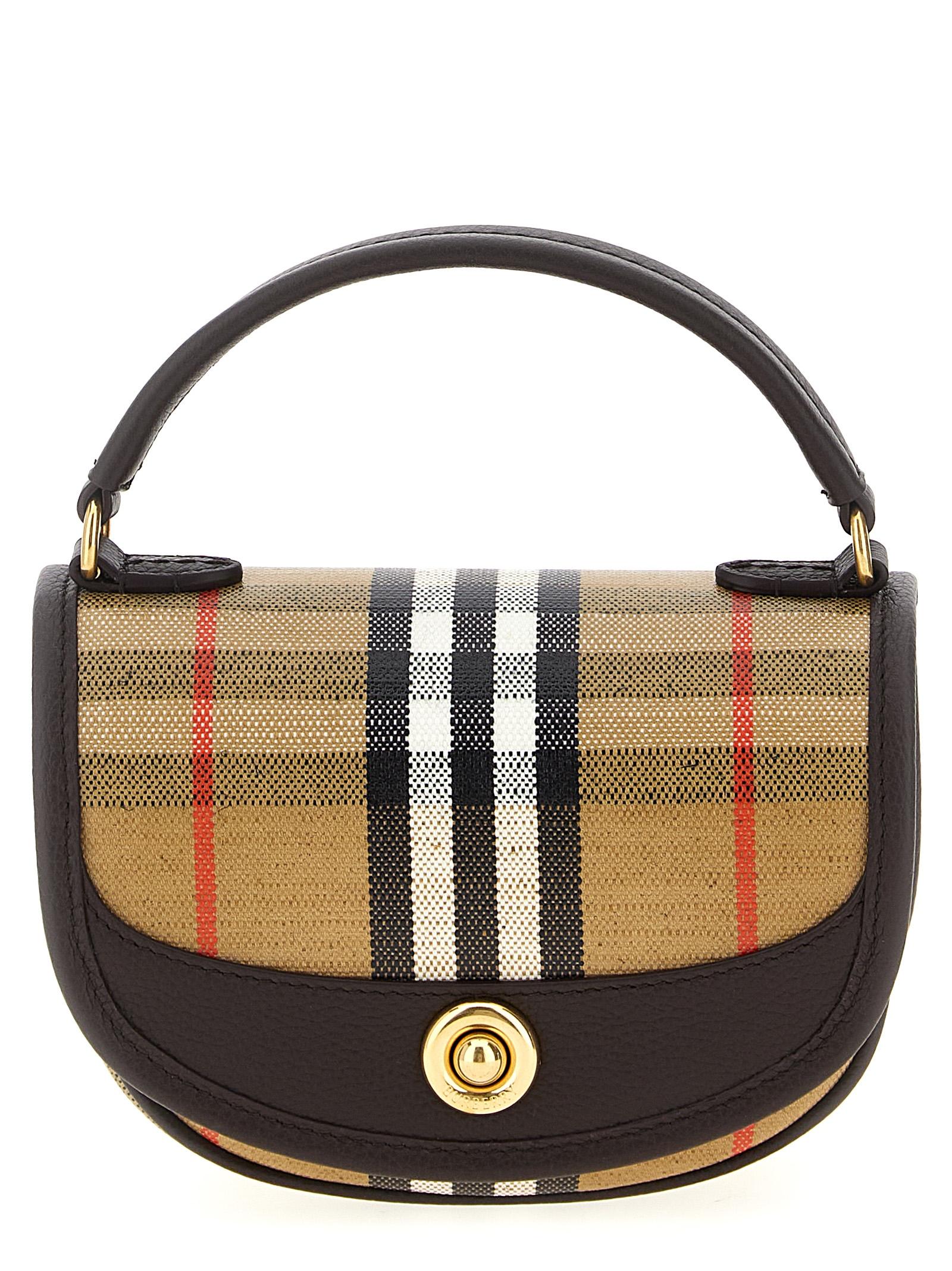 burberry highlands mini handbag multicolor hand bags - women