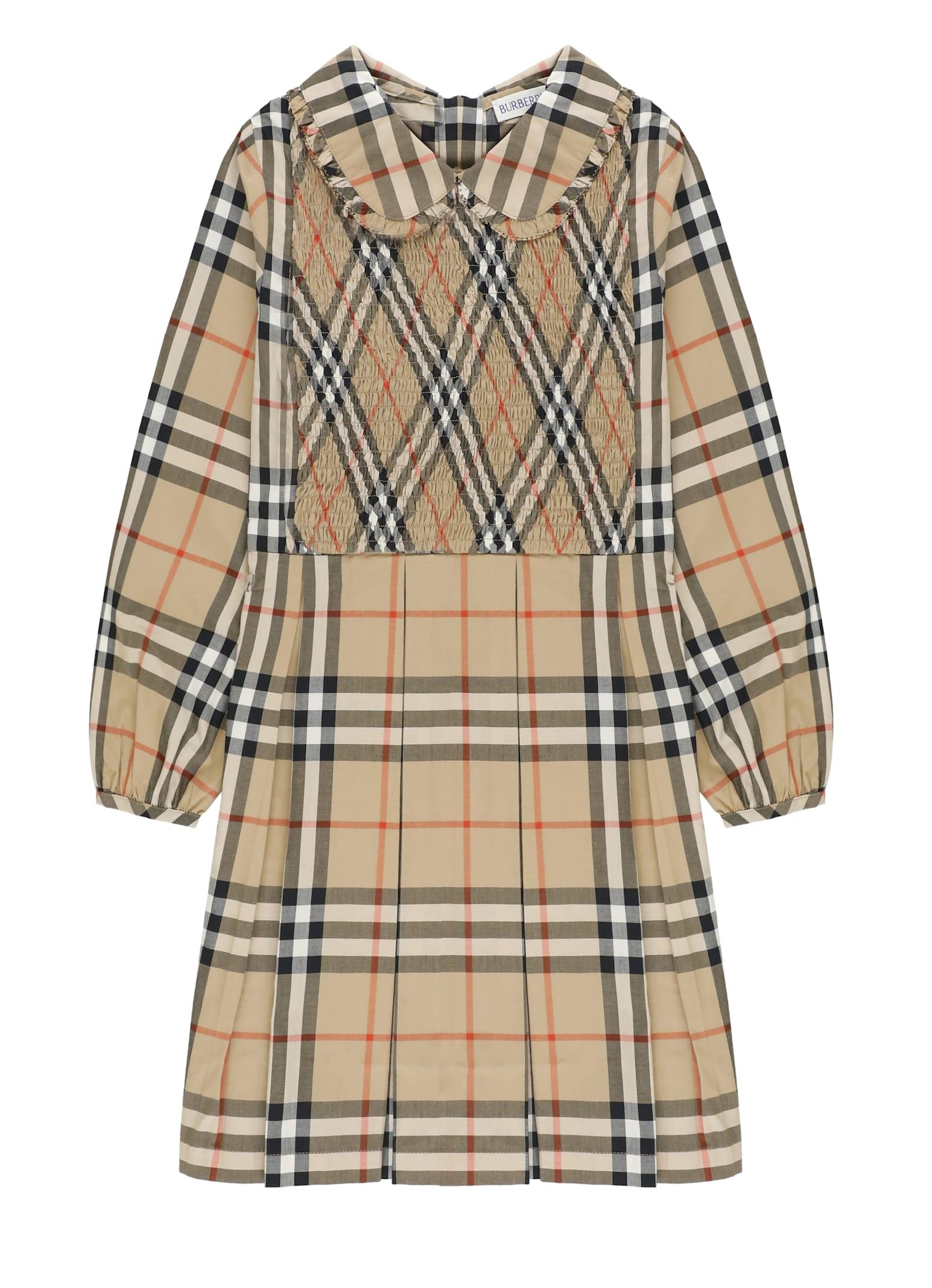 burberry ida check dress