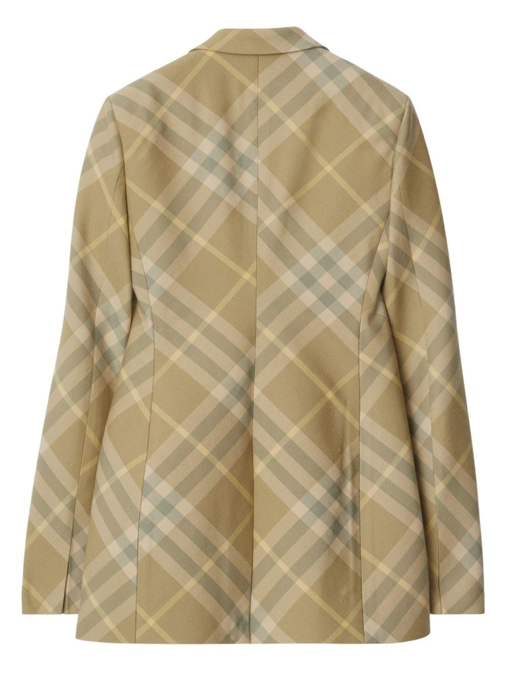 burberry jackets beige outer: buffalo horn - women