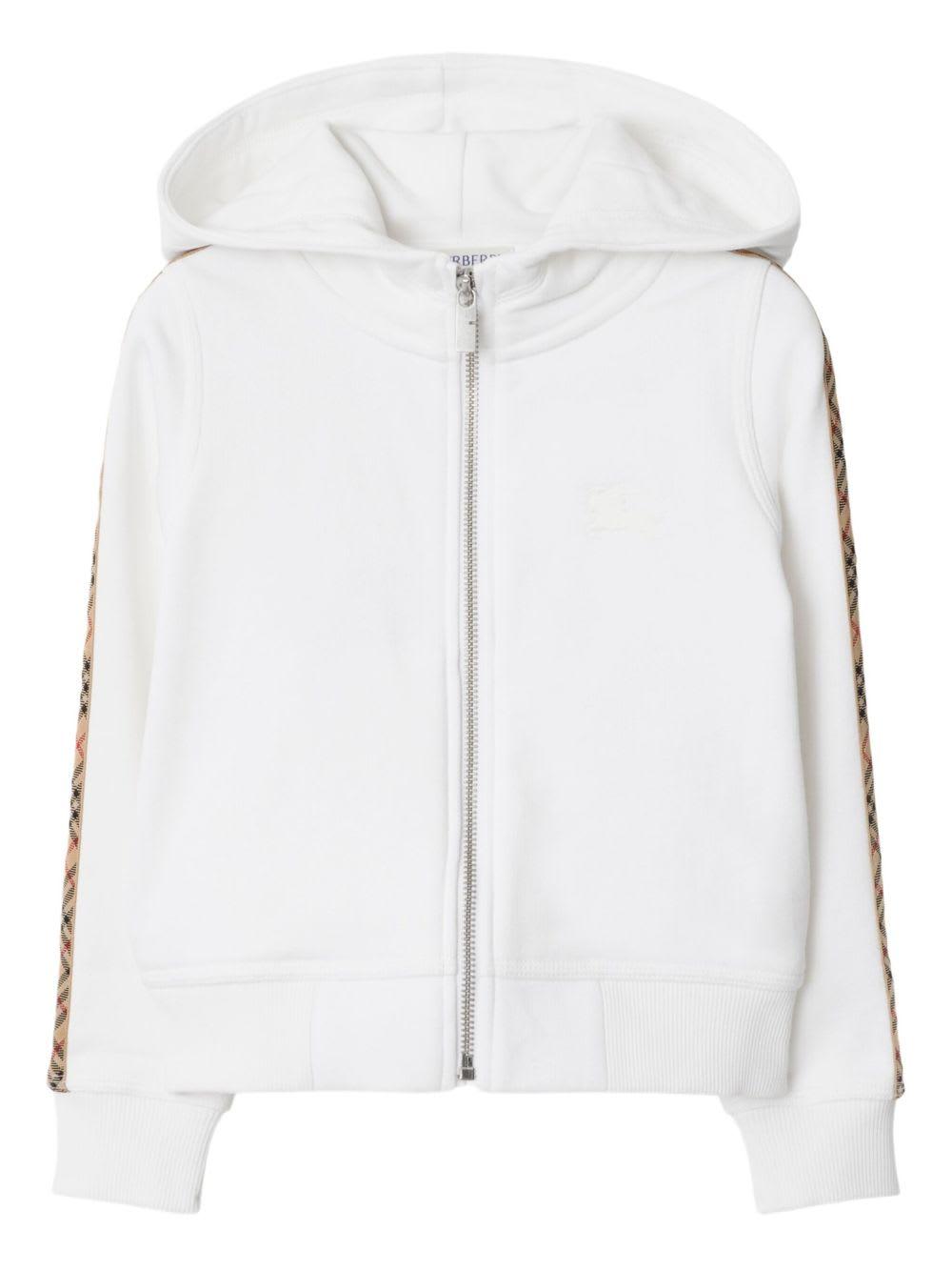 burberry kids cotton hoodie