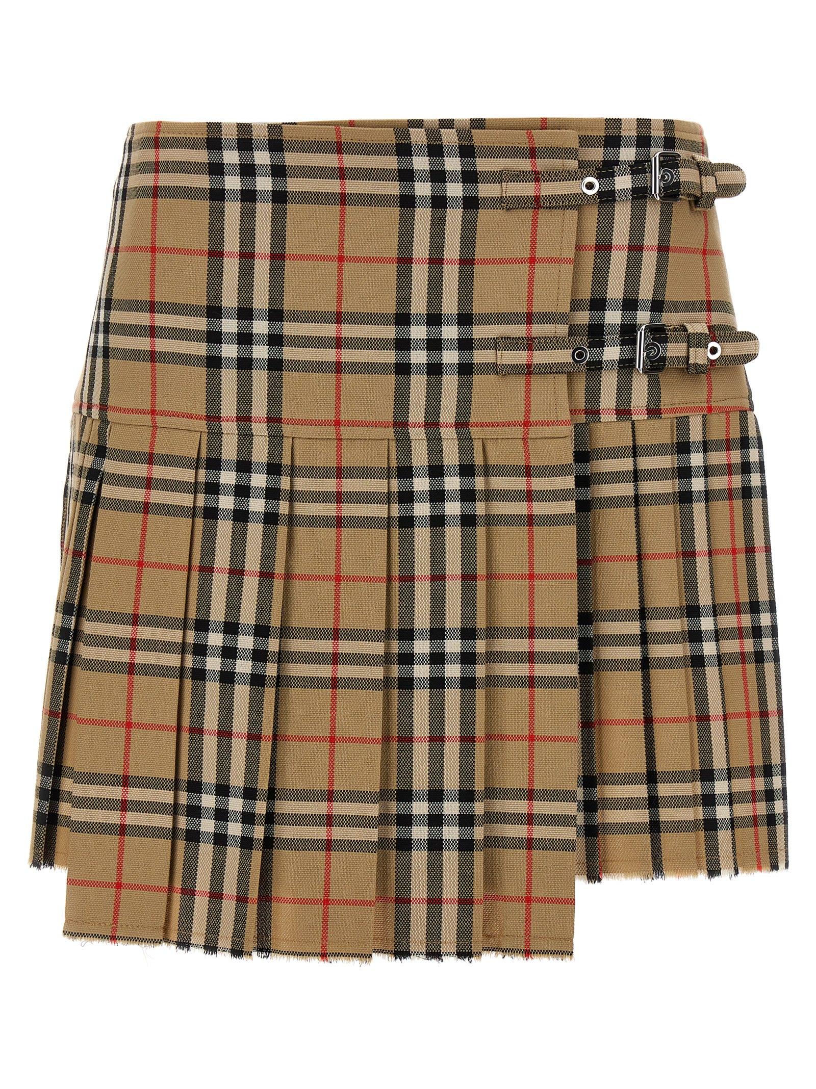 burberry kilt skirt