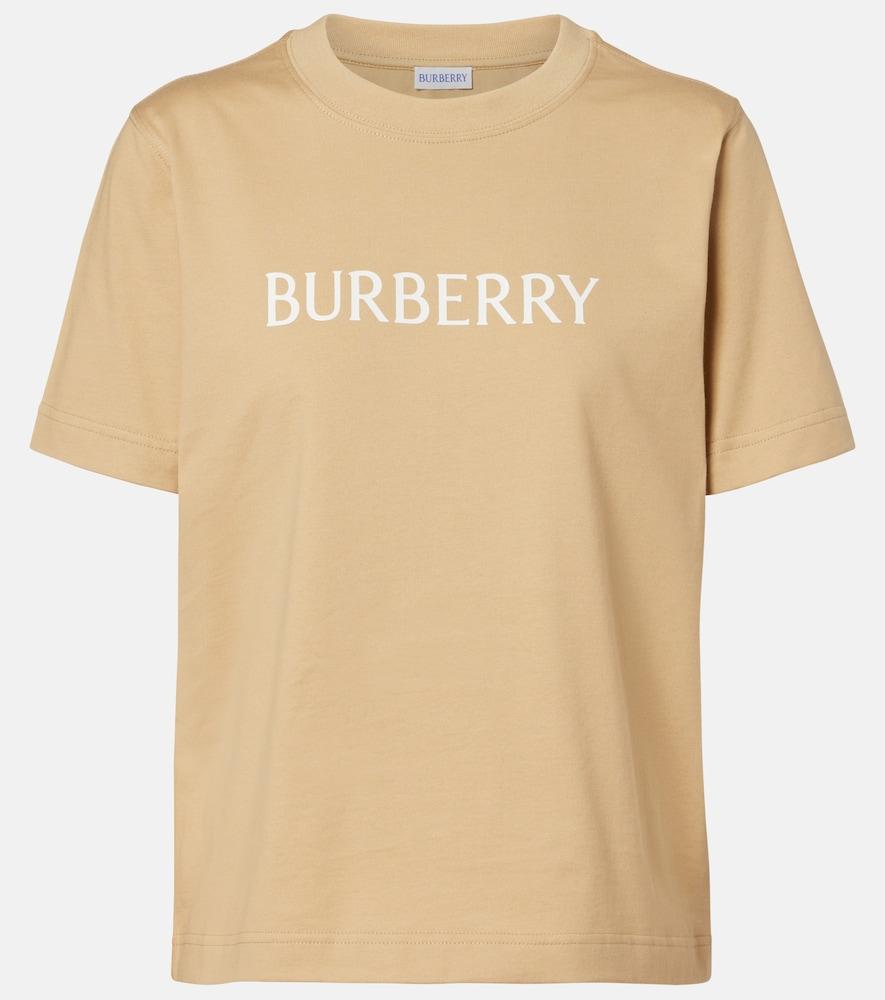 burberry logo cotton jersey t