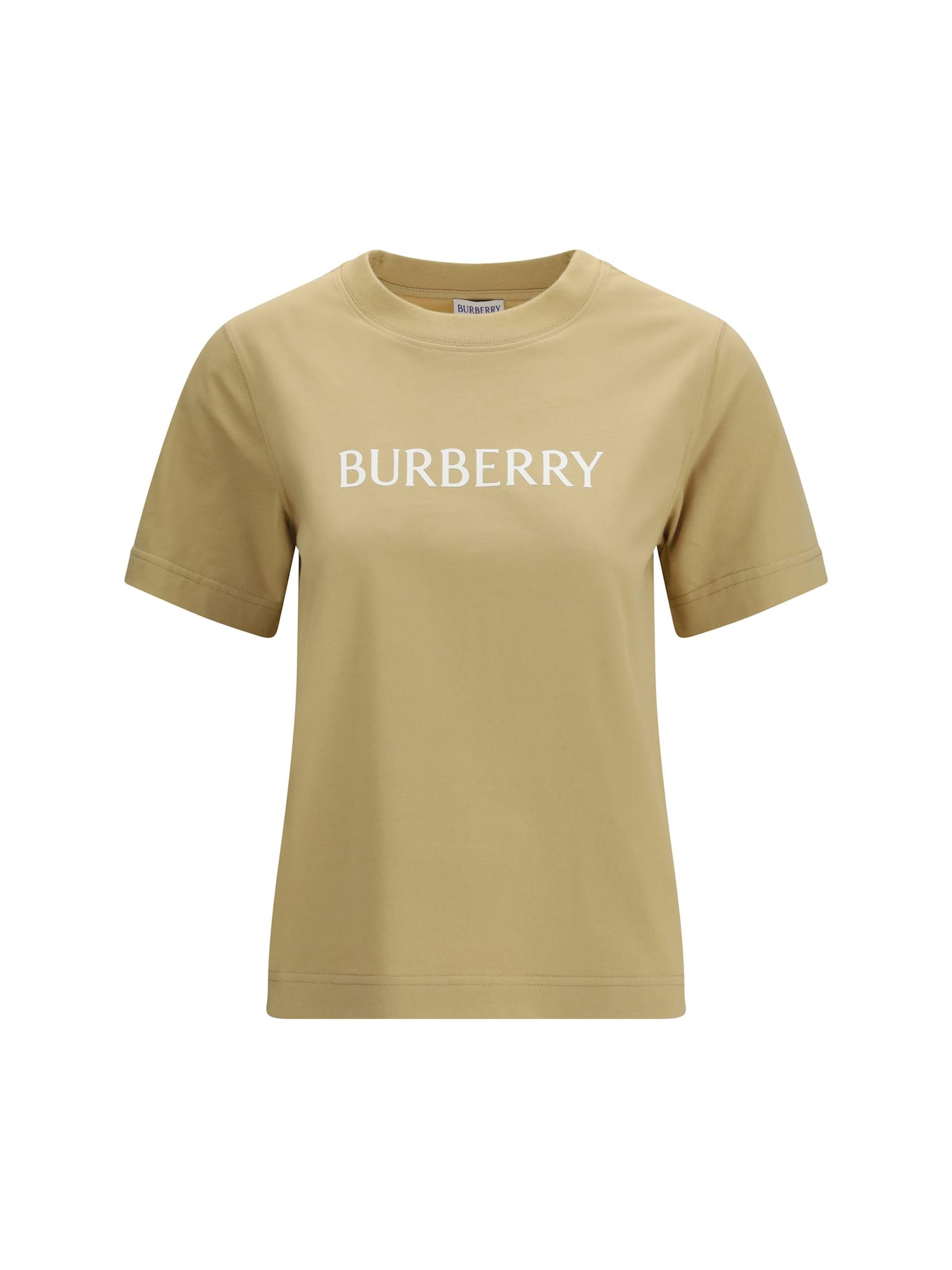 burberry logo cotton t-shirt