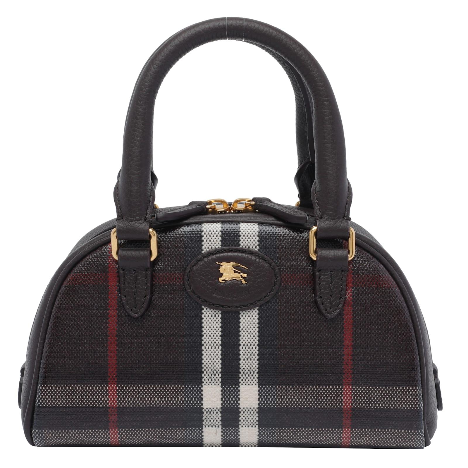 burberry mini highlands bowling bag