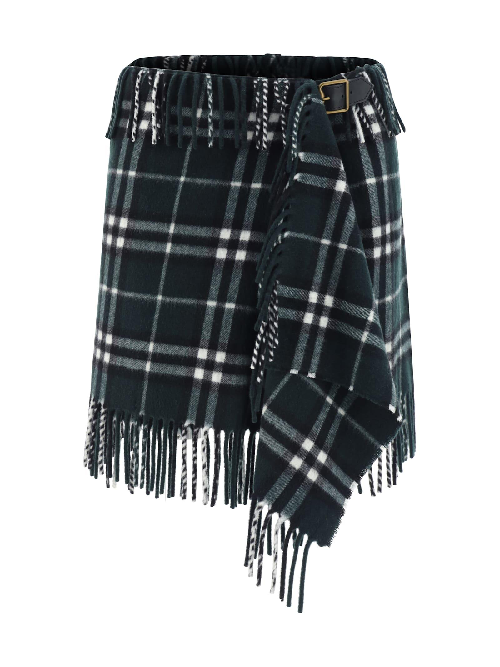 burberry mini skirt