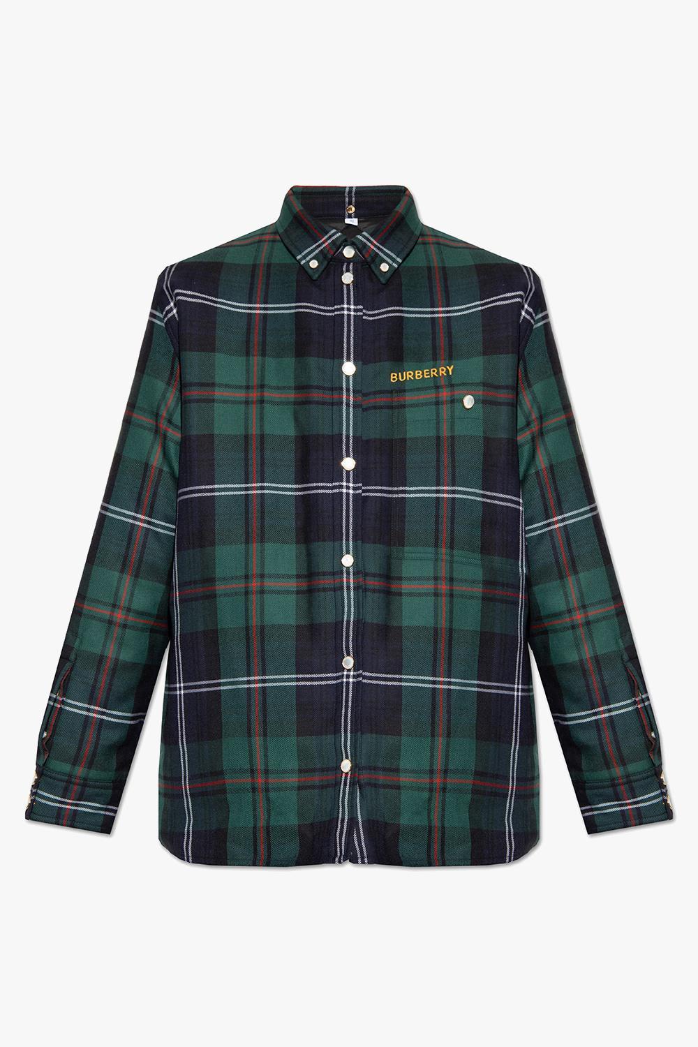 burberry oversize two-piece jacket