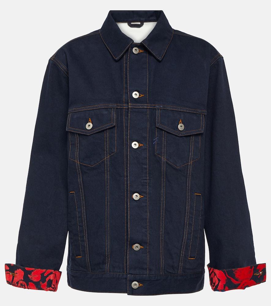 burberry oversized denim jacket