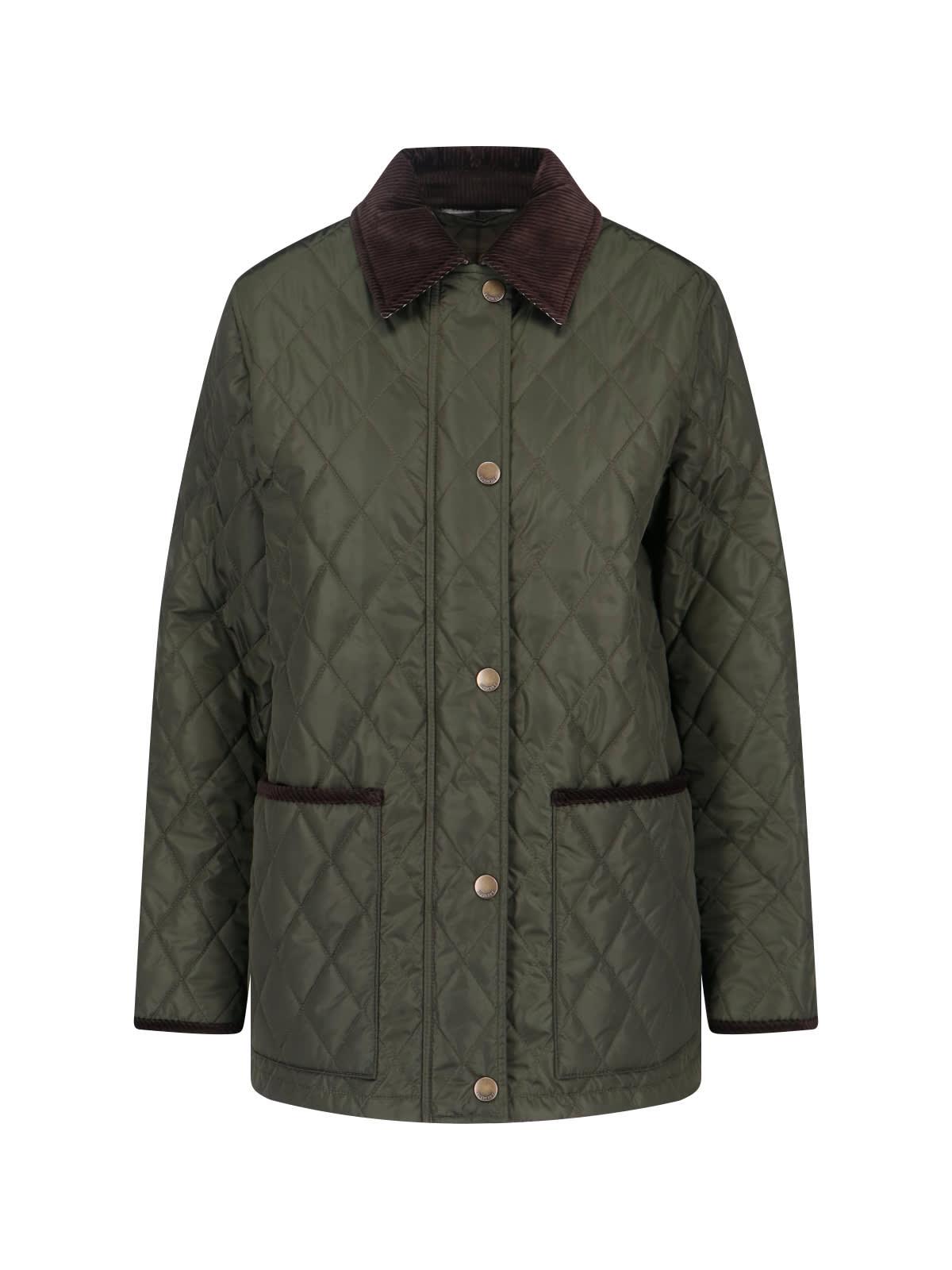 burberry quilted jacket