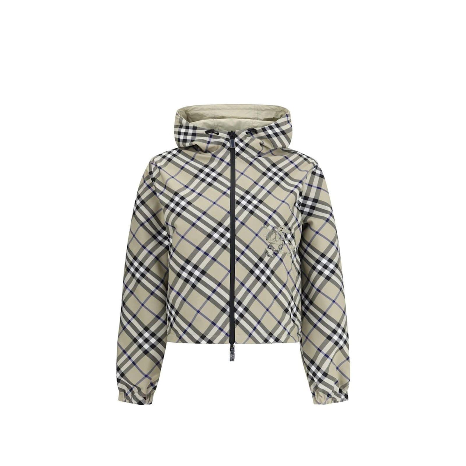 burberry reversible cropped jacket