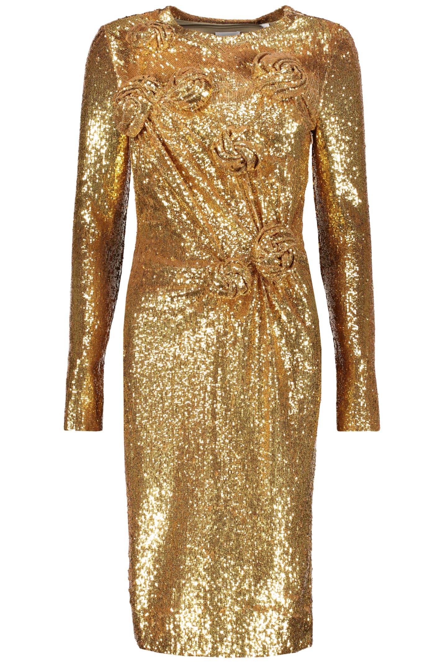 burberry rhinestone dress