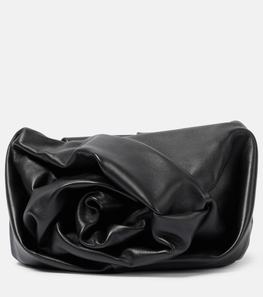 burberry rose leather clutch