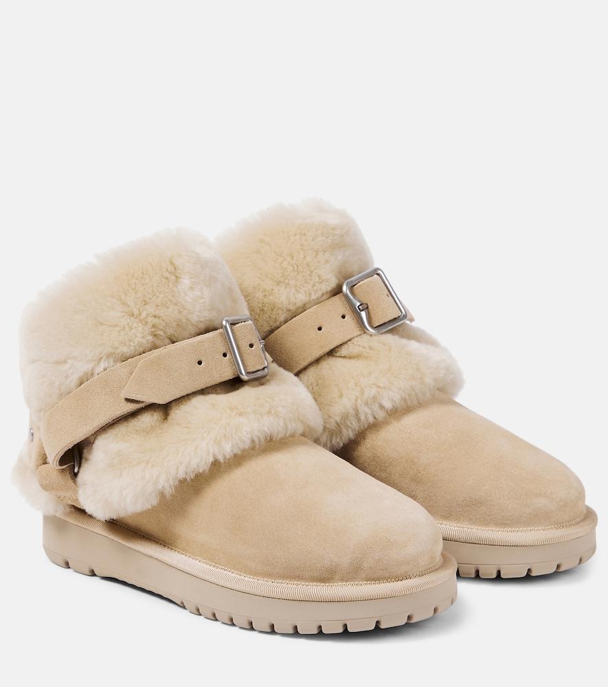 burberry shearling