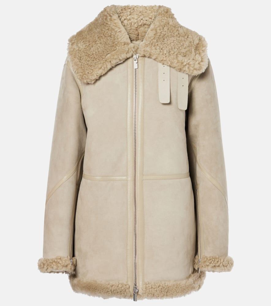 burberry shearling