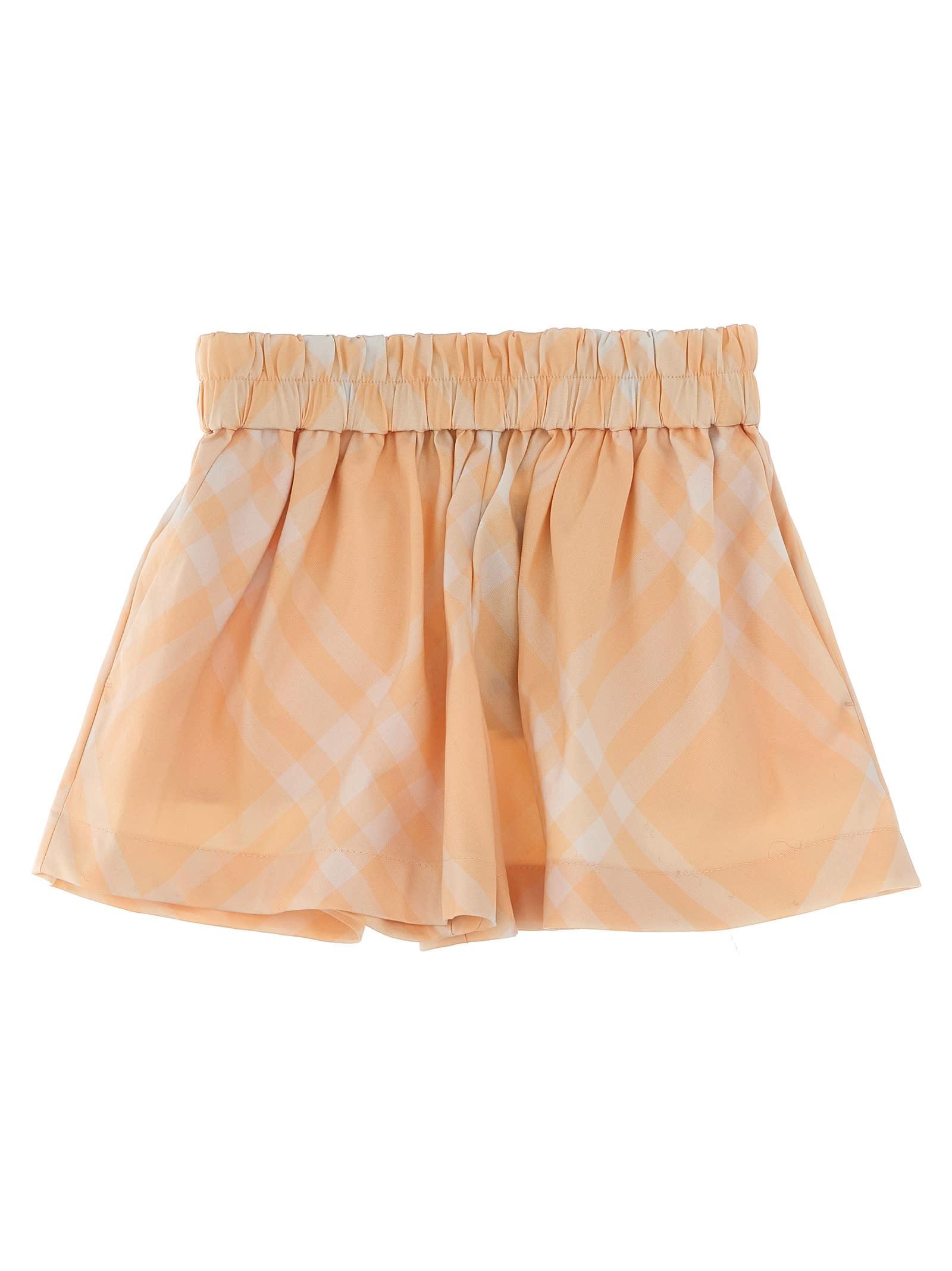 burberry short check