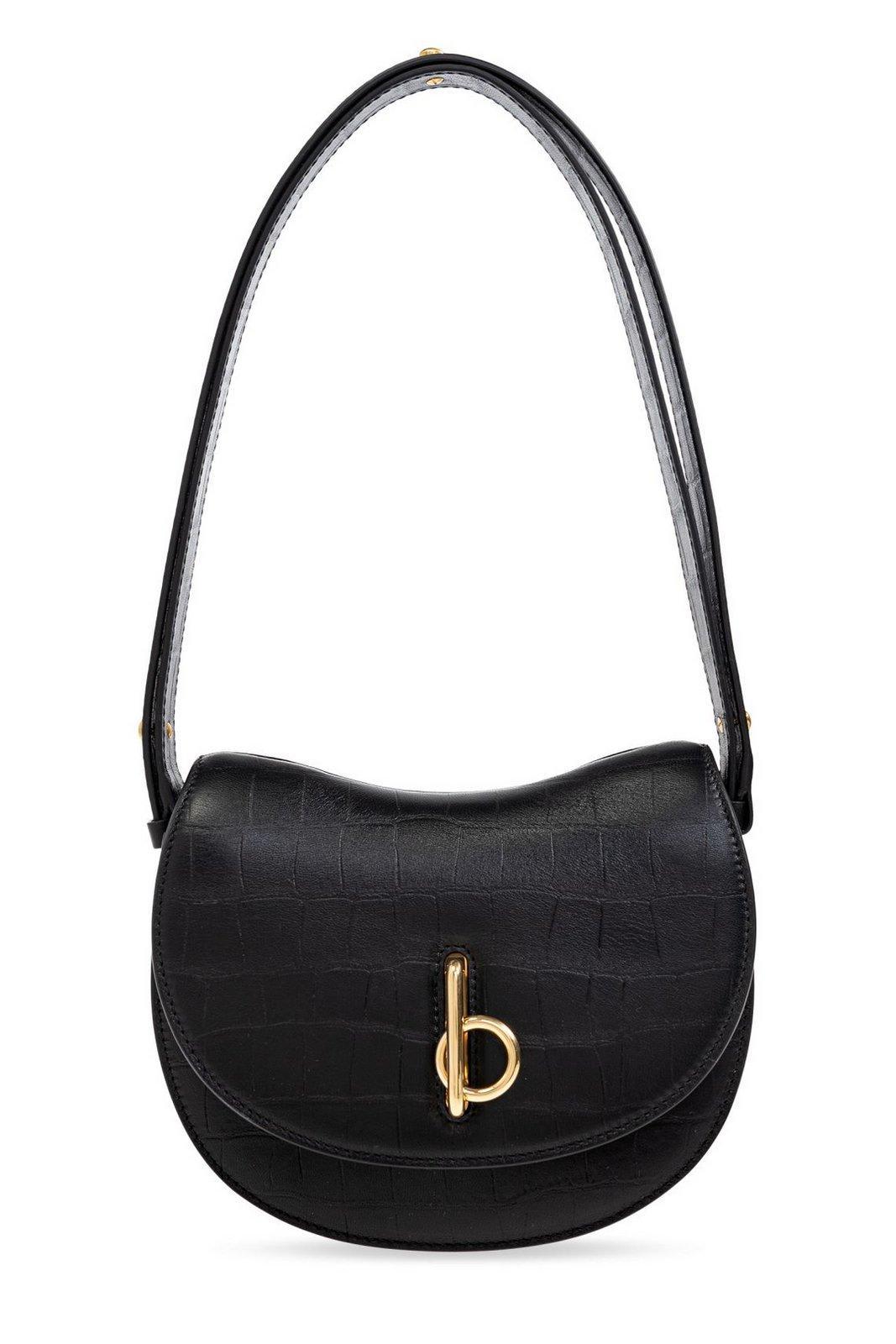 burberry small rocking horse embossed shoulder bag