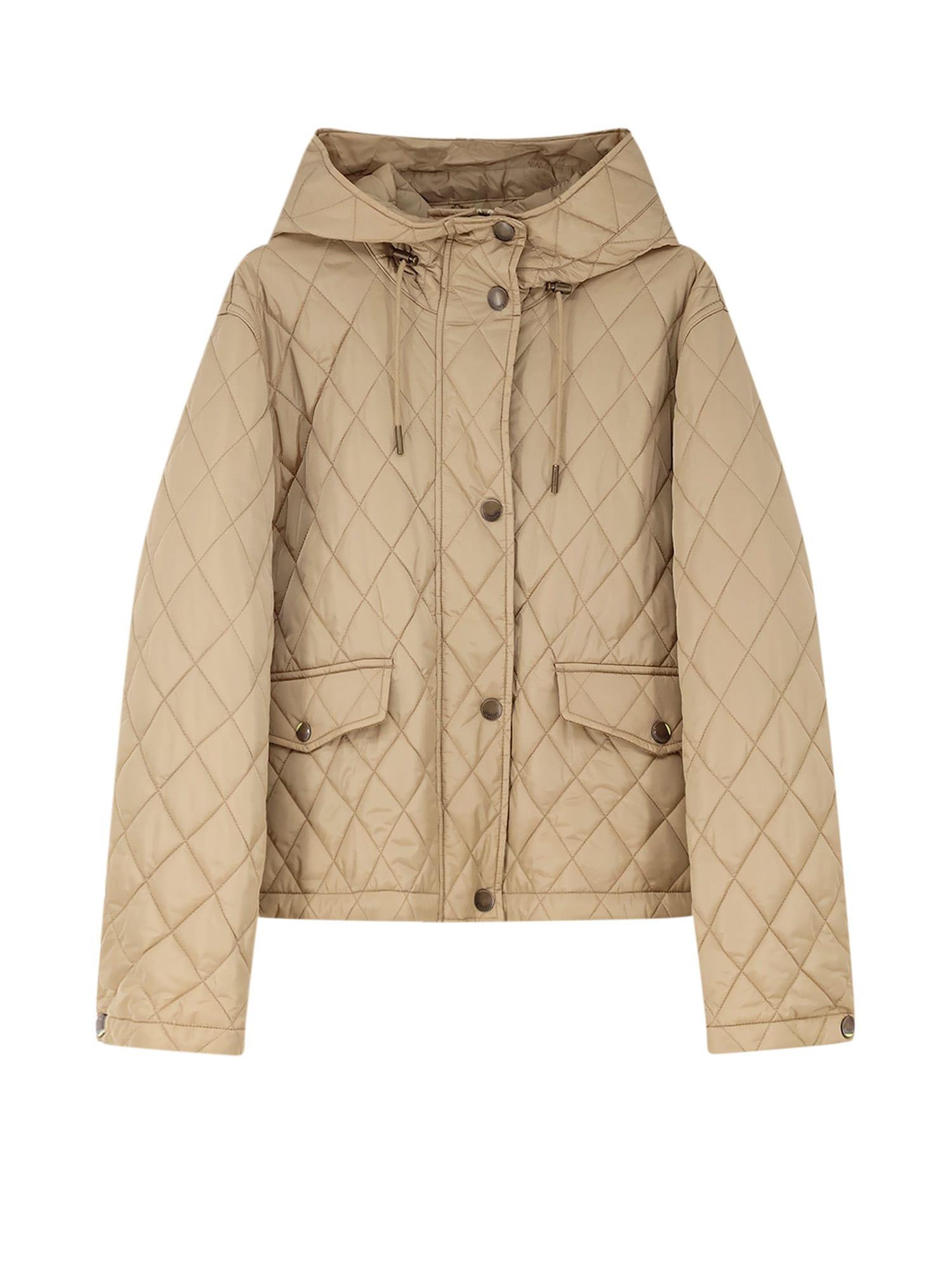 burberry stitched nylon jacket