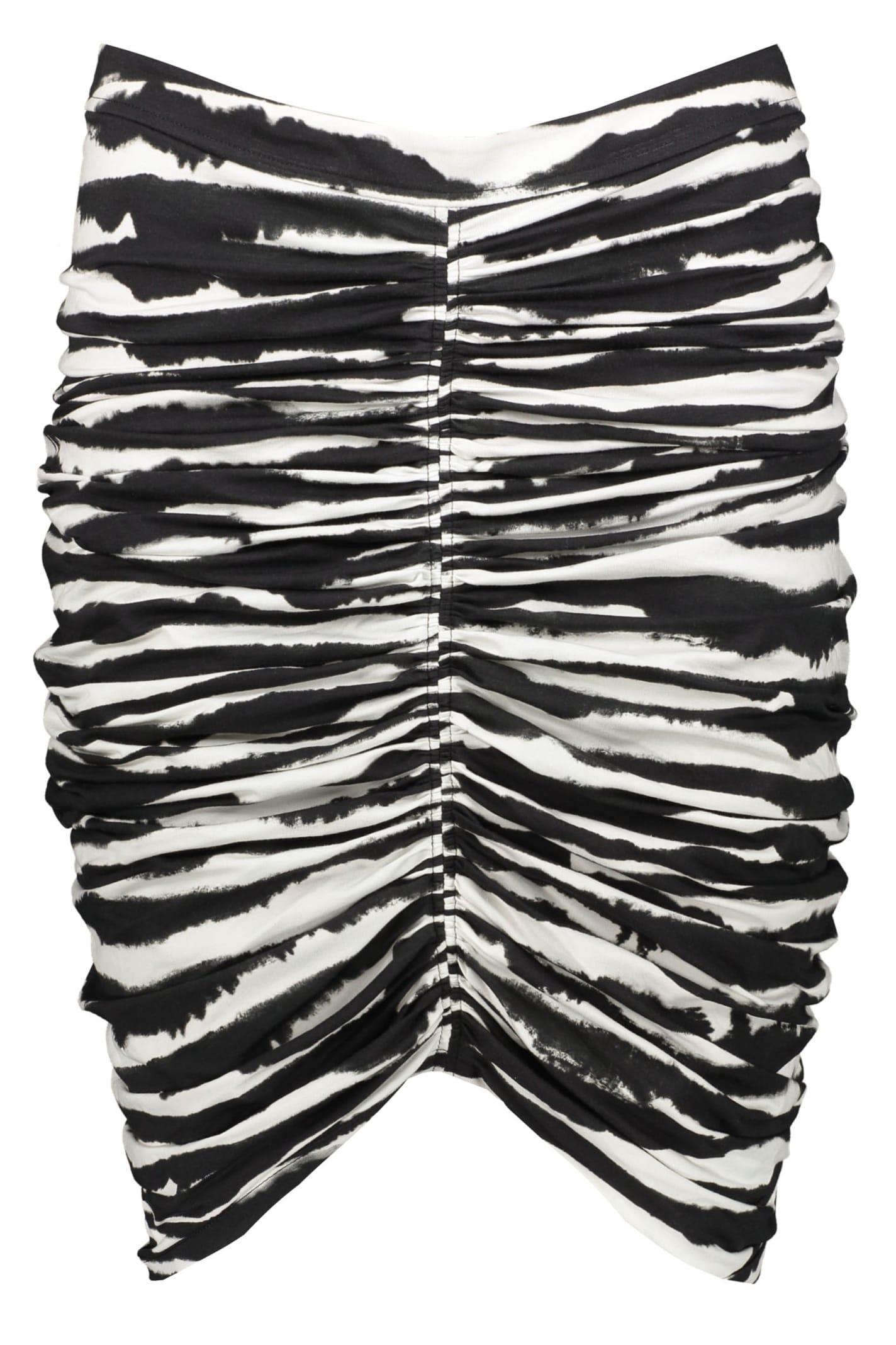 burberry stretch pencil skirt with zip