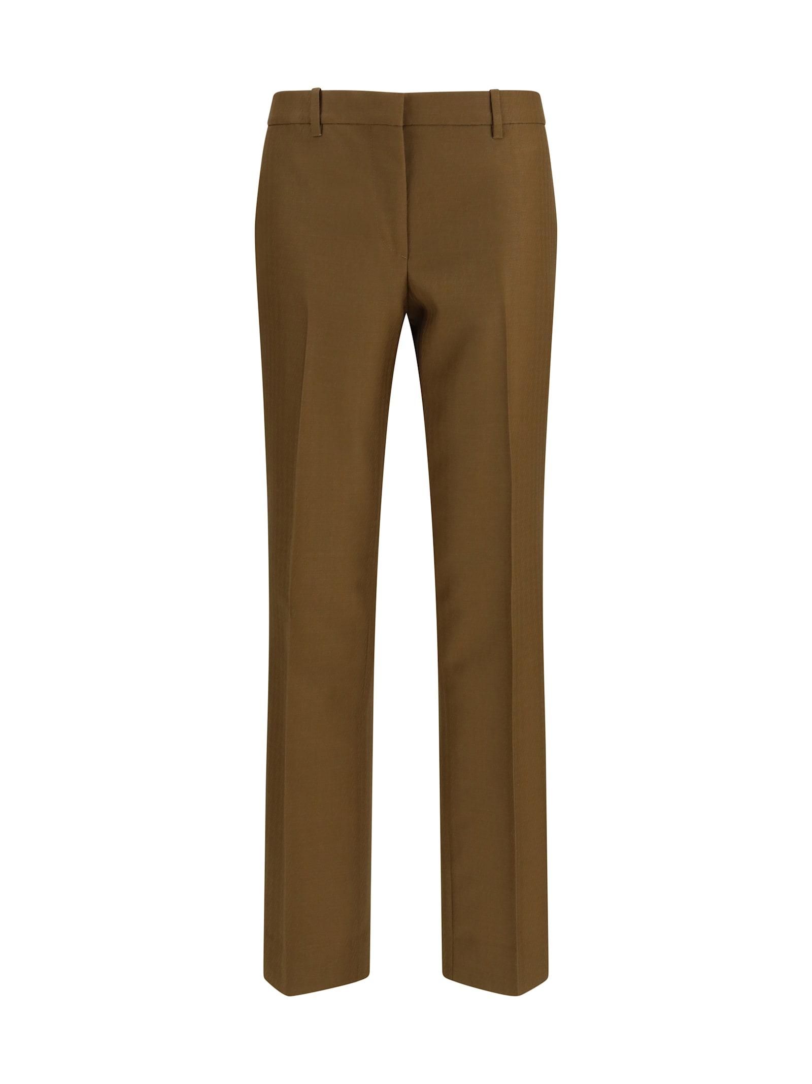 burberry tailored pants in wool mohair
