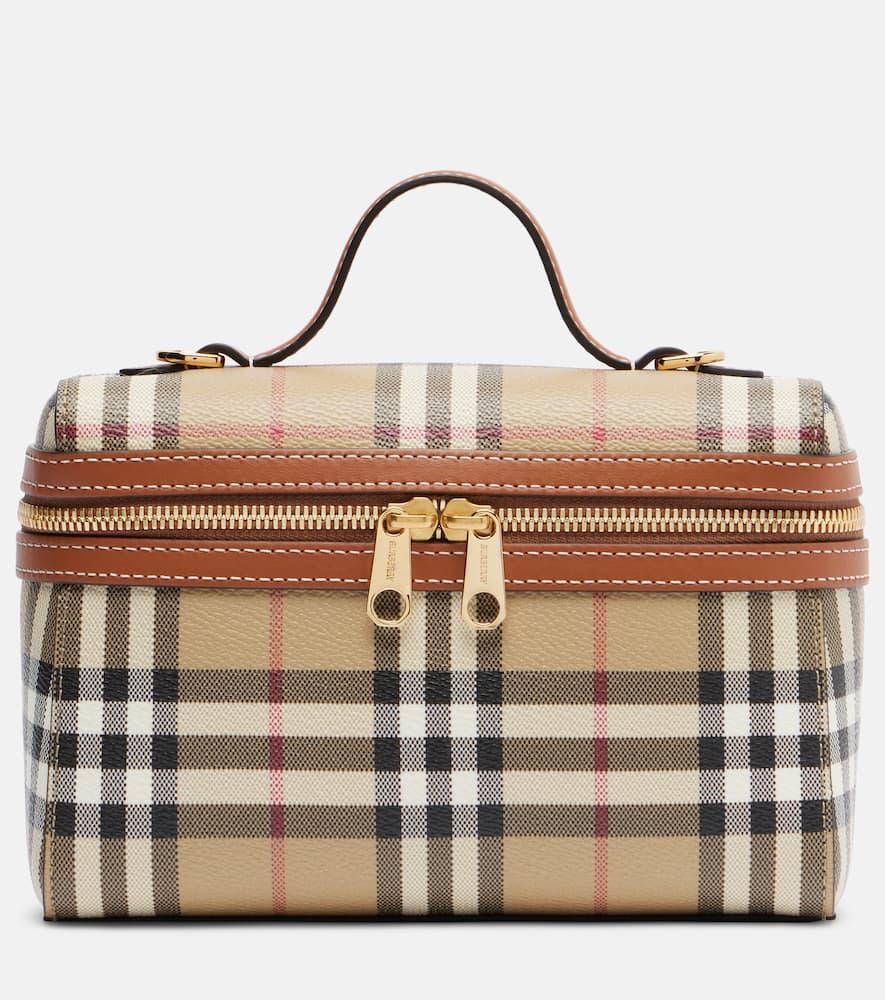 burberry vanity case burberry check small vanity bag
