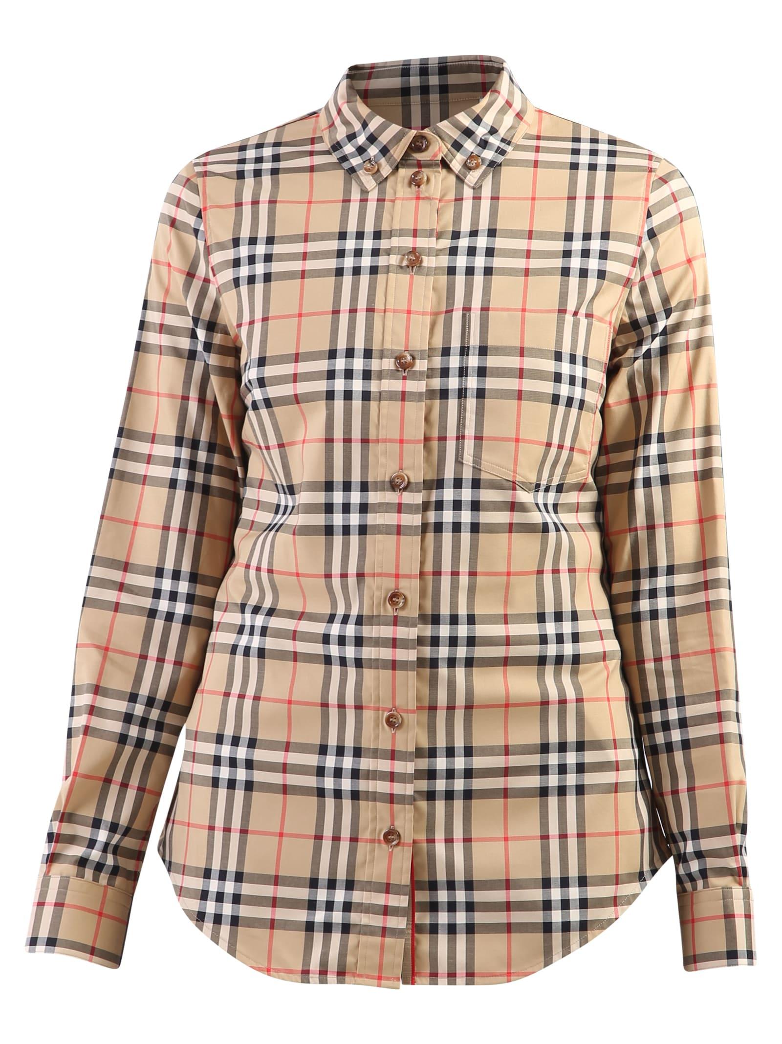 burberry vintage check shirt
