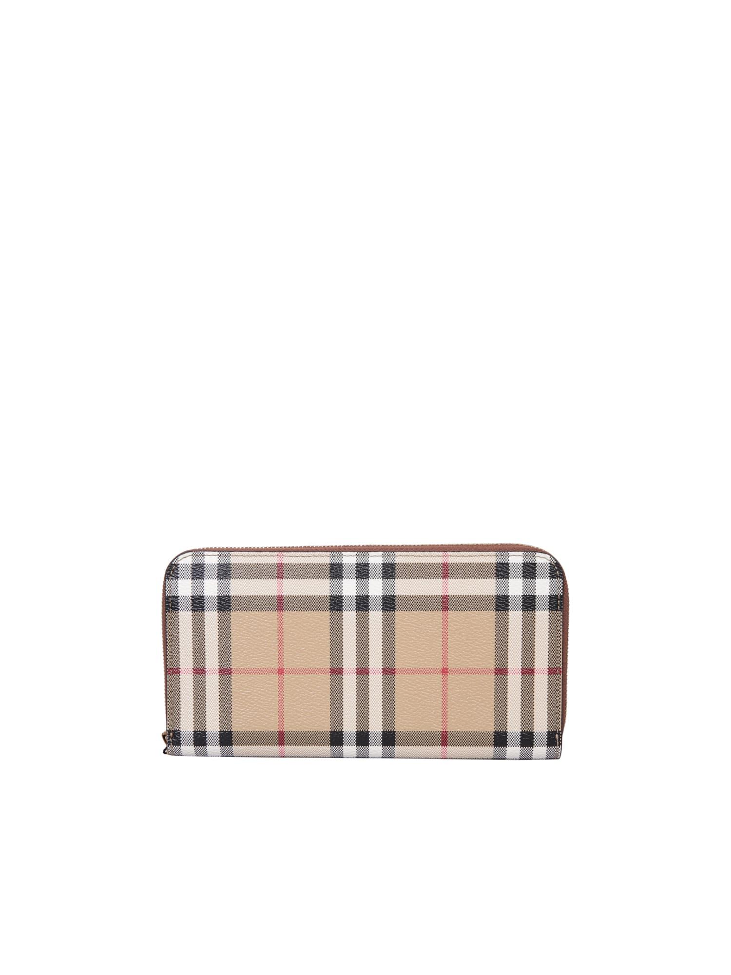 burberry vintage check wallet