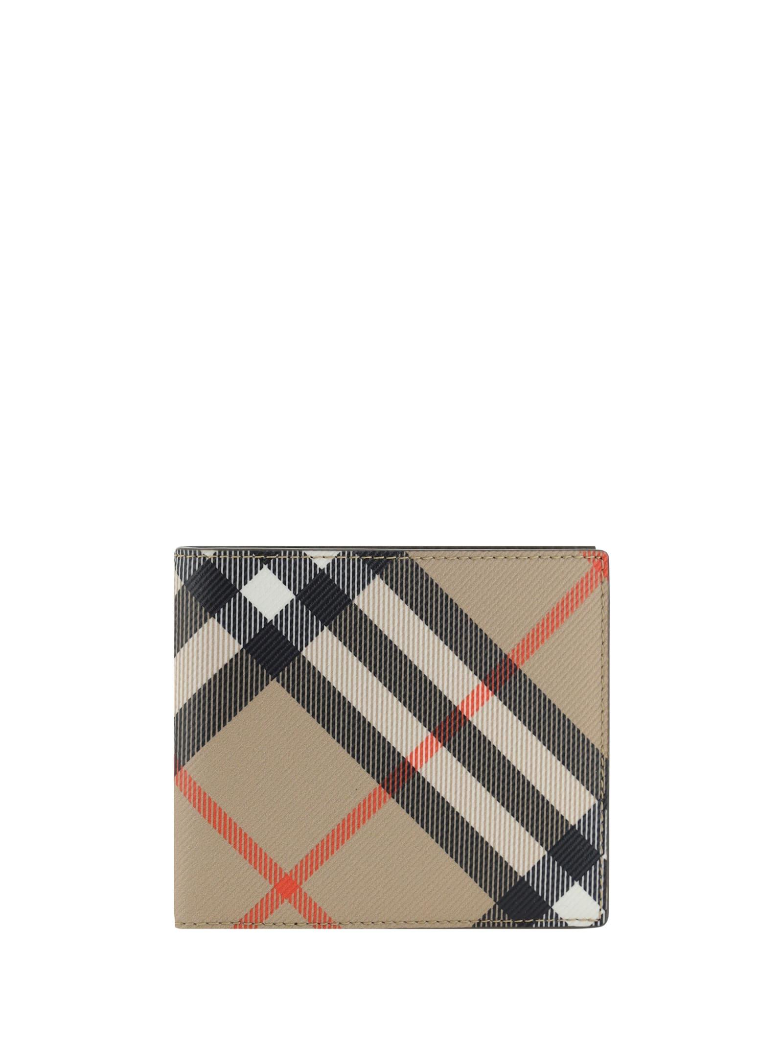 burberry wallet with check