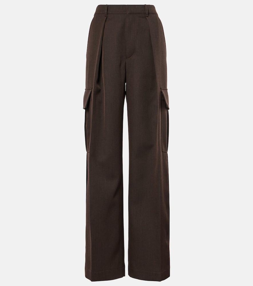 burberry wool cargo pants