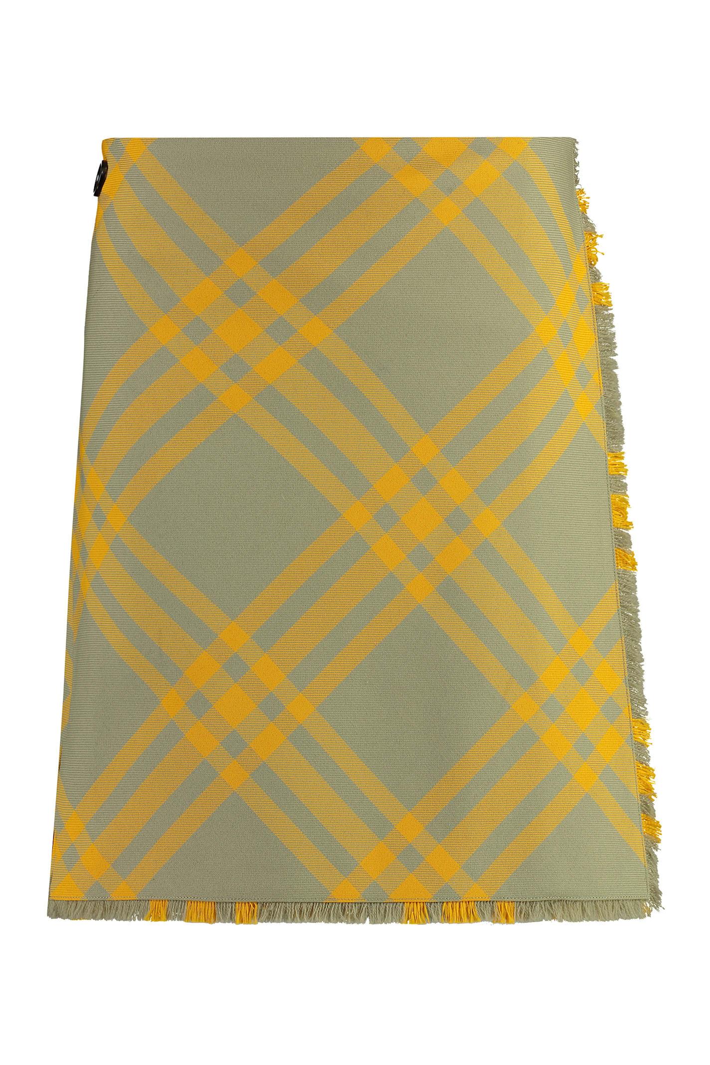 burberry wrap skirt