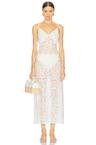burnout slip dress