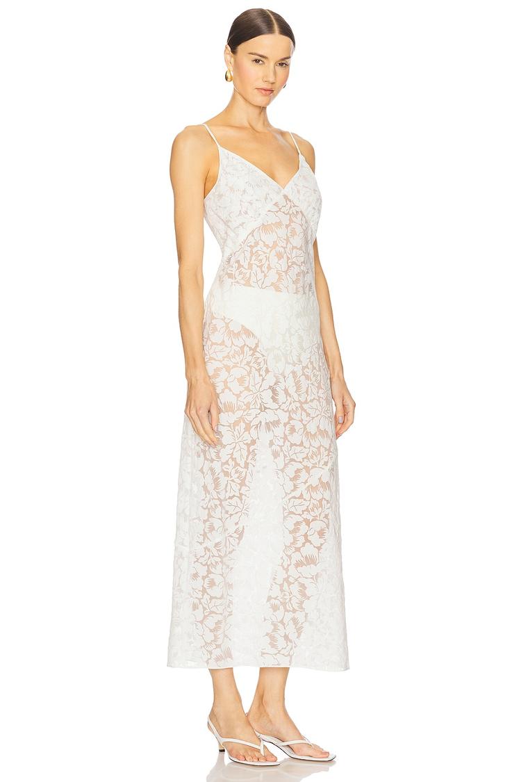 burnout slip dress