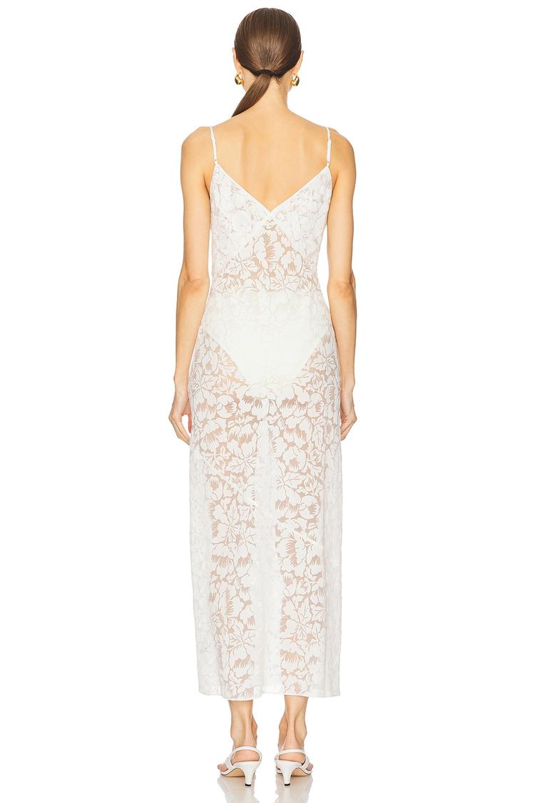 burnout slip dress