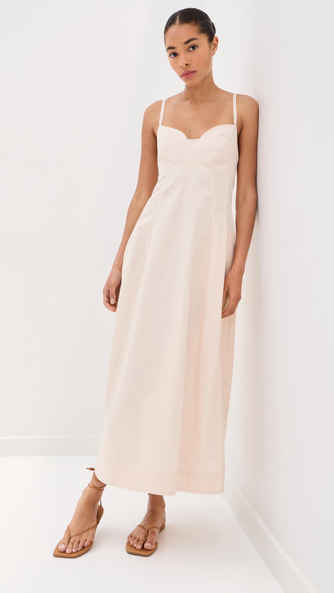 bustier cut dress