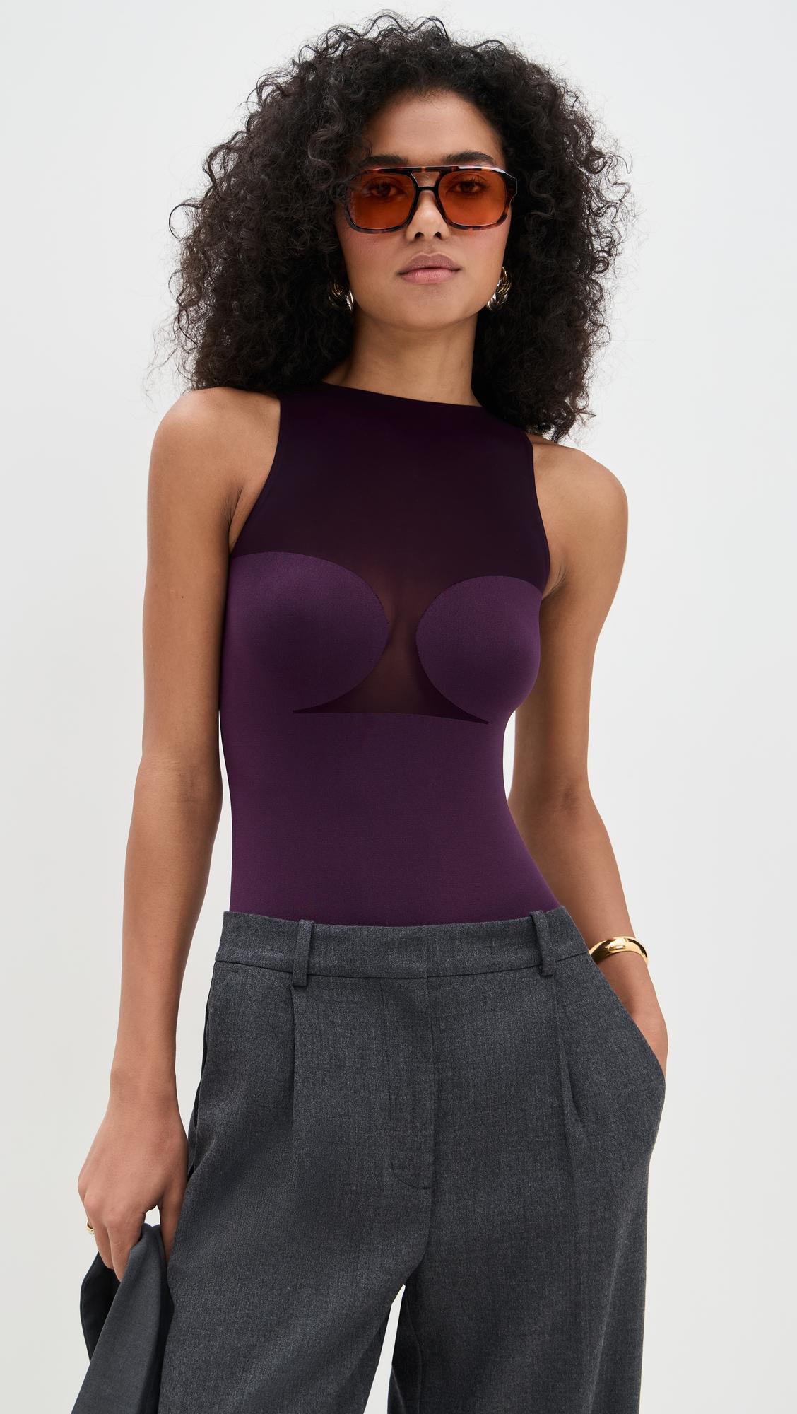 bustier thong bodysuit