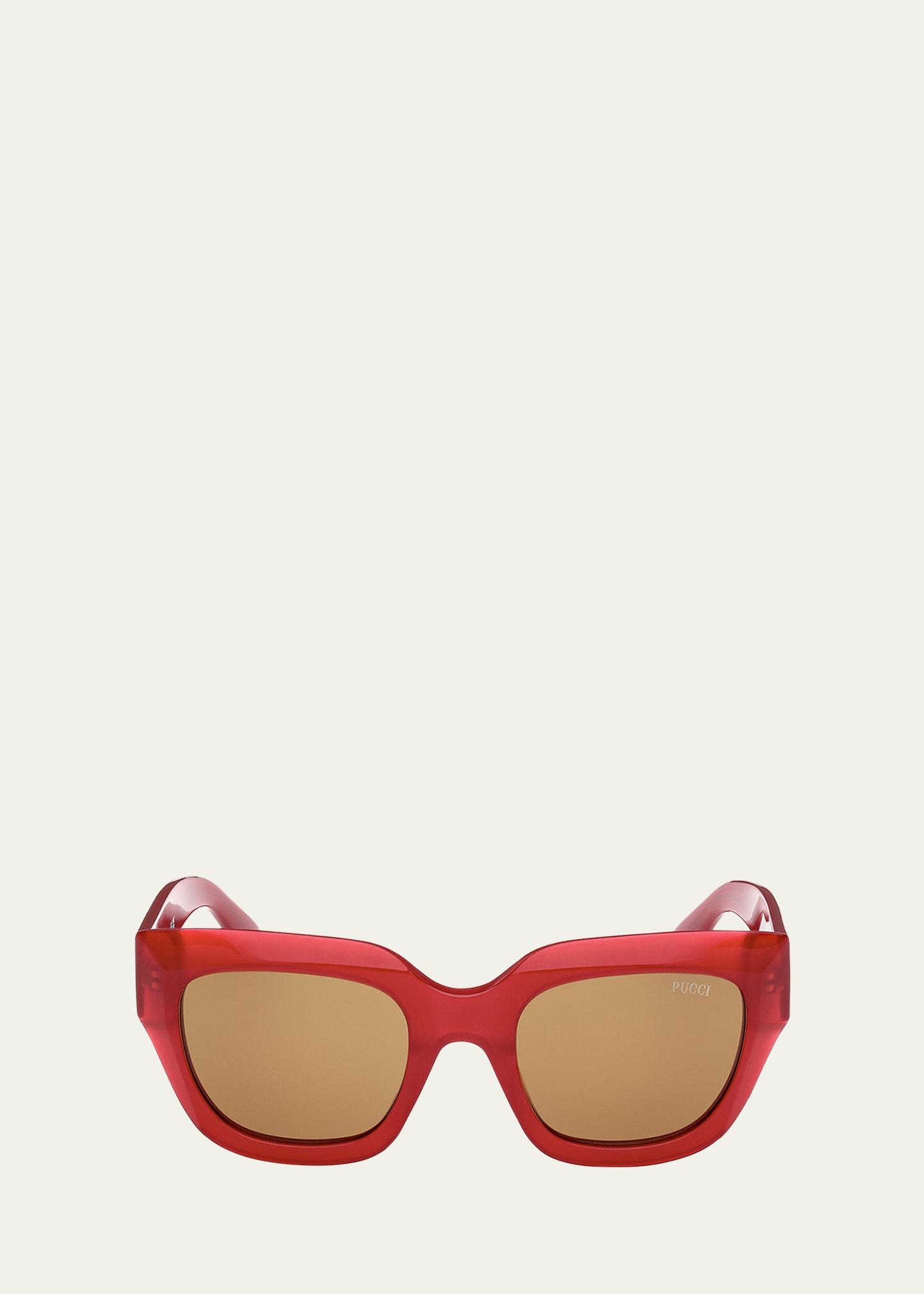 butterfly acetate sunglasses