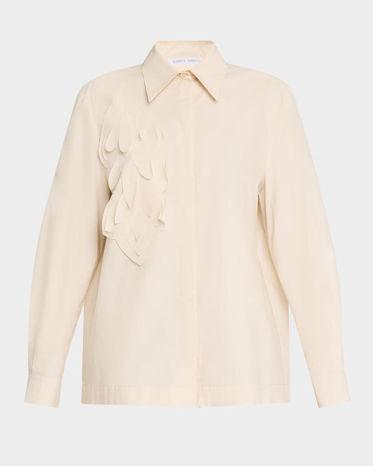 button-down blouse