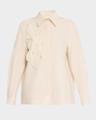 button-down blouse