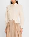 button-down blouse