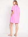 button-down mini shirt dress