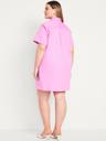 button-down mini shirt dress
